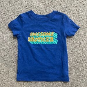 Cat & Jack Awesome Brother Tshirt 3t